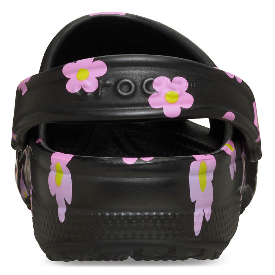 Crocs Kids' Classic Flower Clog